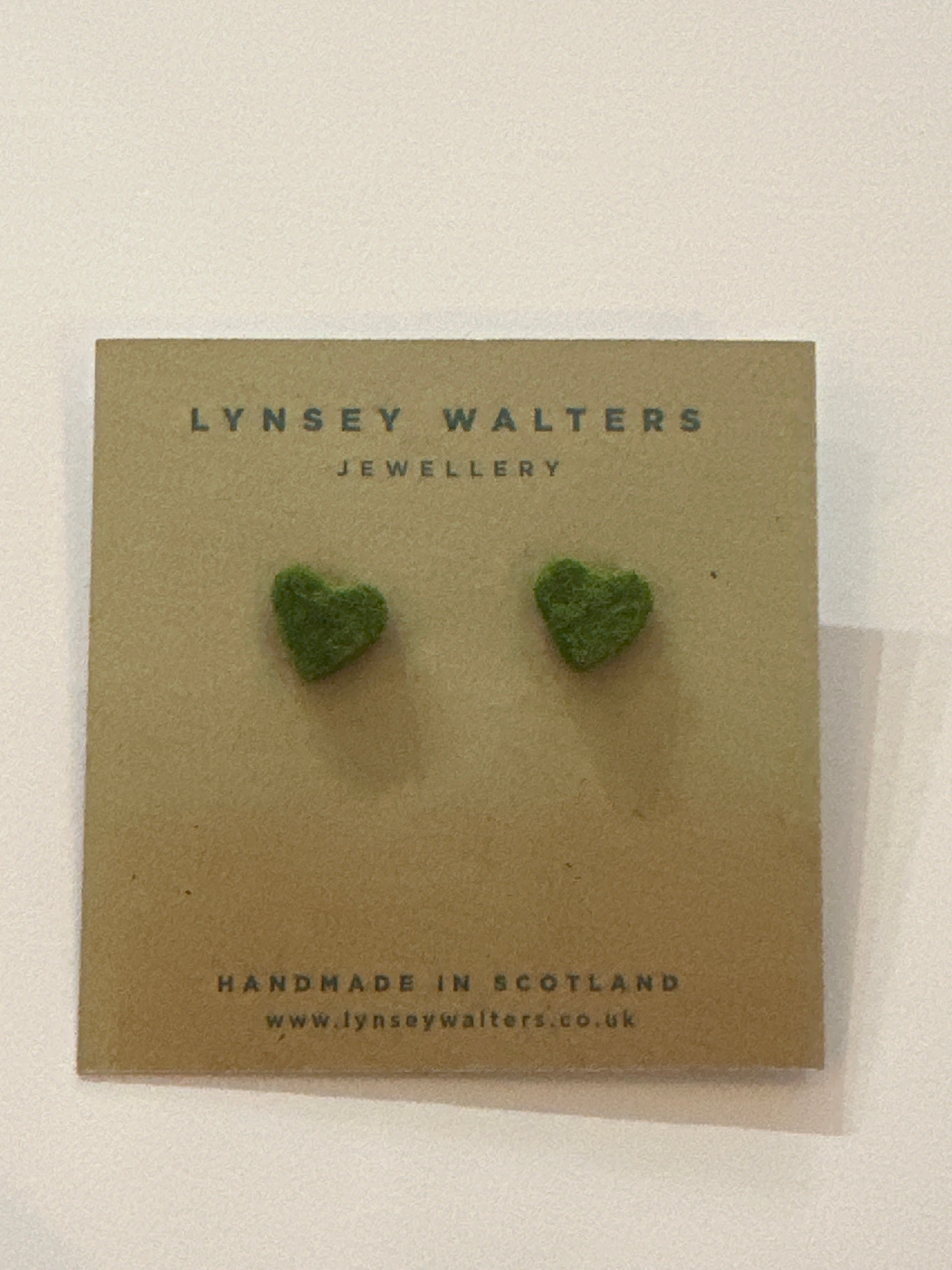 Lynsey Walters Heart Earrings