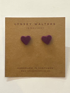 Lynsey Walters Heart Earrings