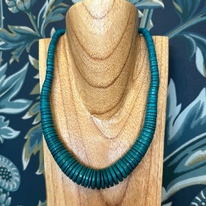 Handcrafted Coconut Shell Beaded Necklace