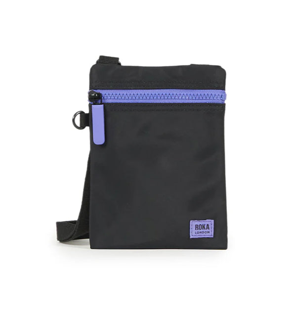 Roka Chelsea Bag All Black/Peri Purple