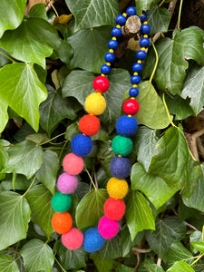 Merino Bead Necklace By Lynsey Walters